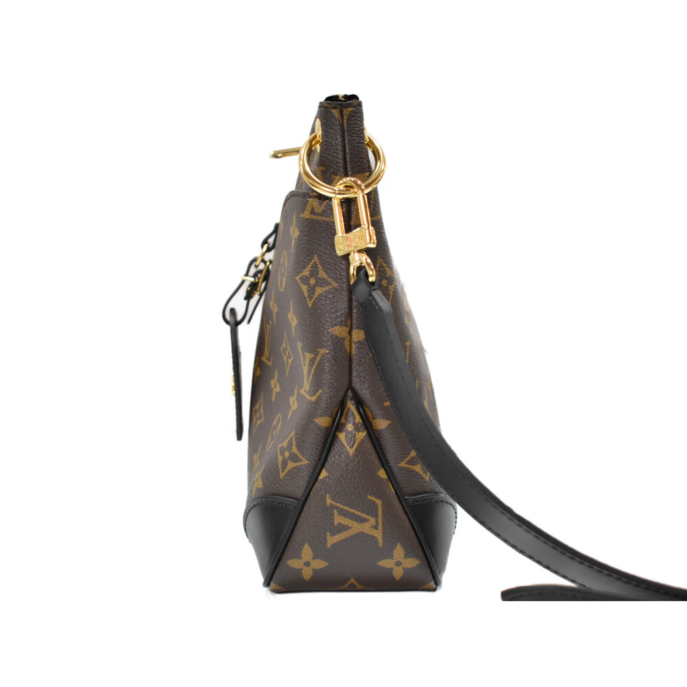 Louis Vuitton Black Odeon Shoulder Monogram NM Bag Noir